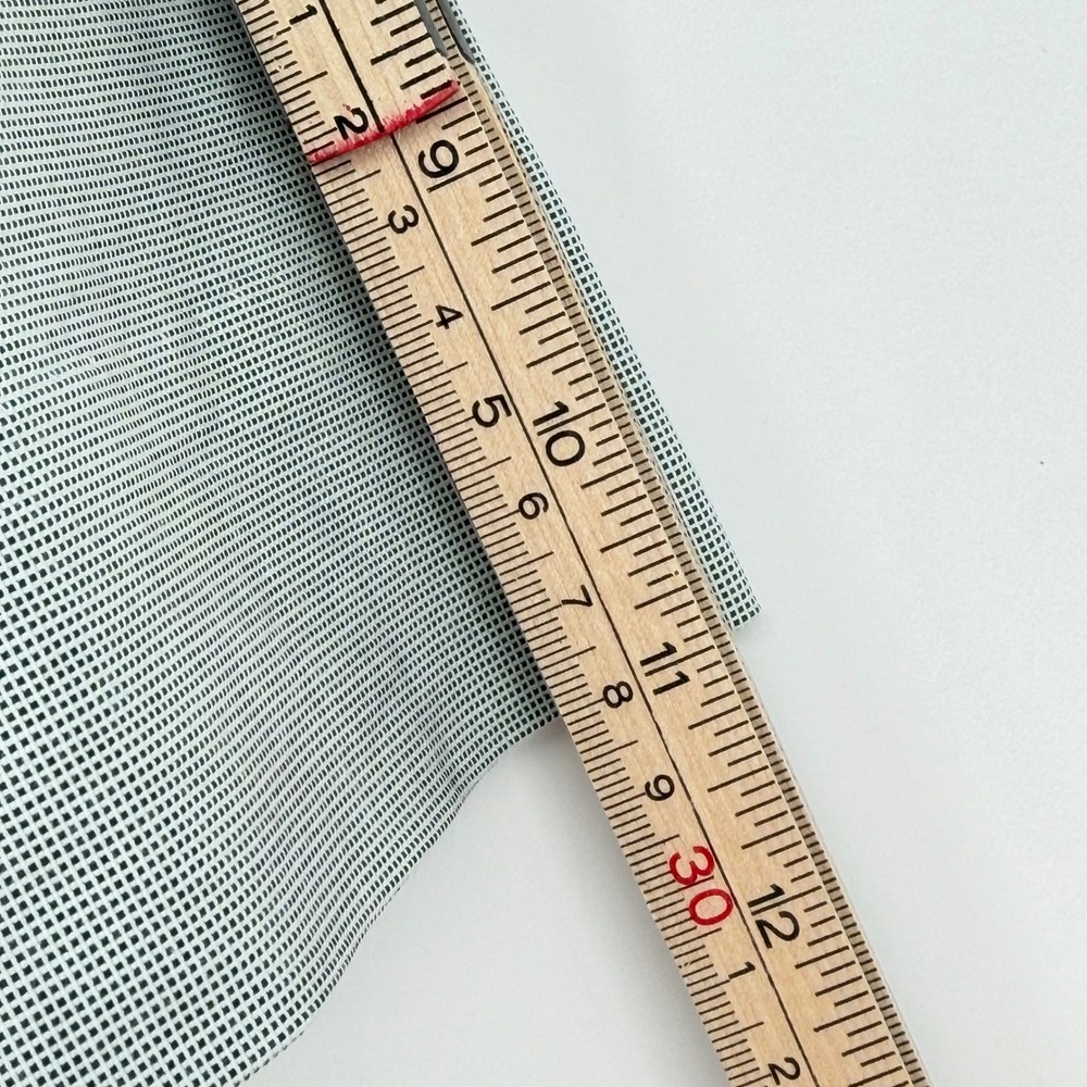COS Short-Sleeved Cocoon Shirt Dress Grey Micro-Check Cotton Blend Collared 10 - Picture 14 of 16
